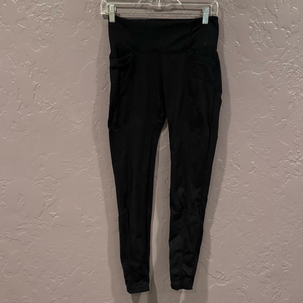 Athleta Black Leggings with Pockets - SP - Picture 1 of 4